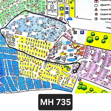 Mobil 10 Places 4chambres Siblu Proche Océan * Gastes