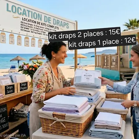 Mobil-home 4chambres-10 Couchages - Parking Gratuit Rezort